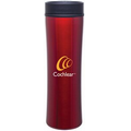 16 Oz. Red Cyrus Stainless Steel Tumbler